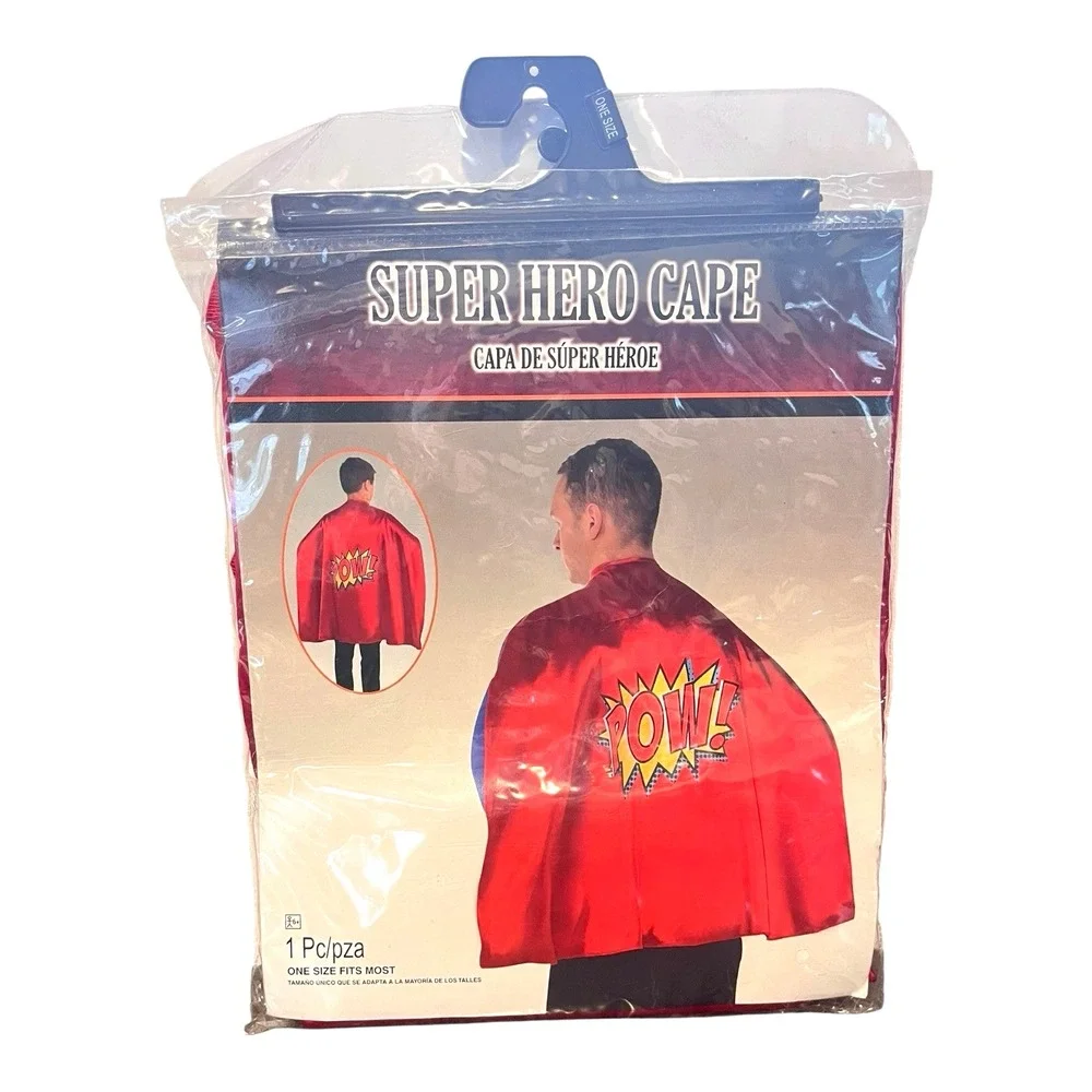 Superhero Red‎ Blue Cape 